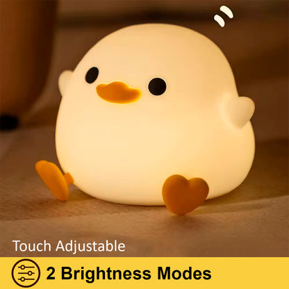 Cozy Duck Night Light with Touch Control