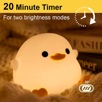 Cozy Duck Night Light with Touch Control